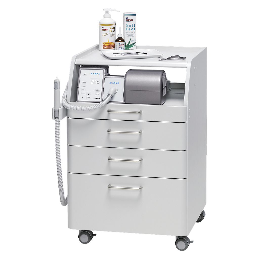 GERLACH TECHNIK Fusspflegeschrank SMALL Variante 2019 Pediando AG