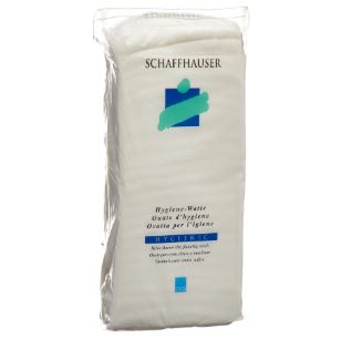 Schaffhauser Hygiene-Watte, 200 g, chemisch rein, 100% Baumwolle