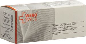 WERO SWISS® FIX Gazebinde weiss, 4 m x 2 cm, 20 Stück