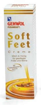 Deko-Faltschachtel GEHWOL FUSSKRAFT®  Soft Feet Creme, 10.8 x 8.6 x 34.8 cm
