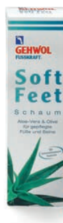 Deko-Faltschachtel GEHWOL FUSSKRAFT®  Soft Feet Schaum, 10 x 10 x 32.4 cm