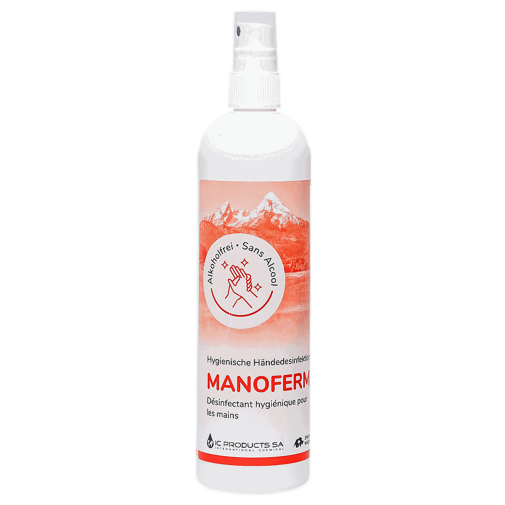 Manoferm® von IC Products, Hände-Desinfektionsmittel, 250 ml