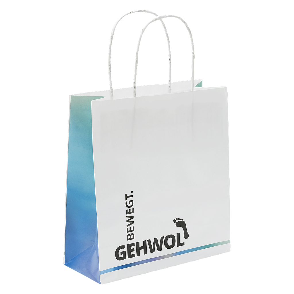 GEHWOL® Tragetasche D/GB, aus Papier, 19 x 21 x 8 cm