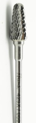Busch Hartmetall-Fräser 429X060L, 060, mittlere X-Verzahnung, L-Typ (für Linkshänder), 1 Stück