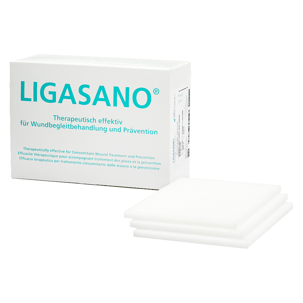Ligasano® Verbandsstoff, unsteril 24 x 16 x 1 cm, 10 Stück