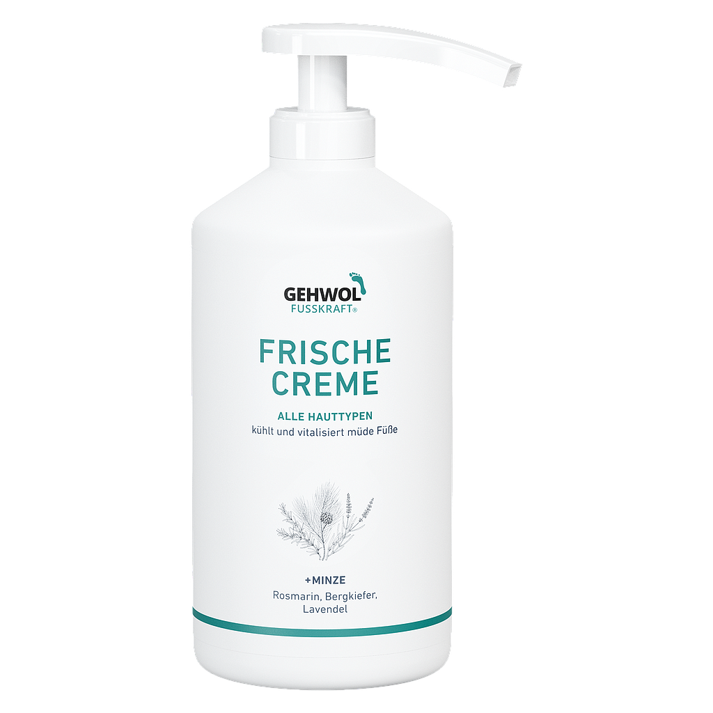 GEHWOL FUSSKRAFT® Frische Creme (Mint), 500 ml
