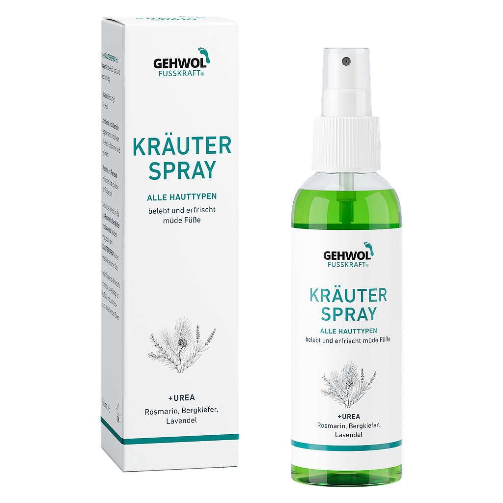 GEHWOL FUSSKRAFT® Kräuter Spray (Kräuterlotion), 150 ml