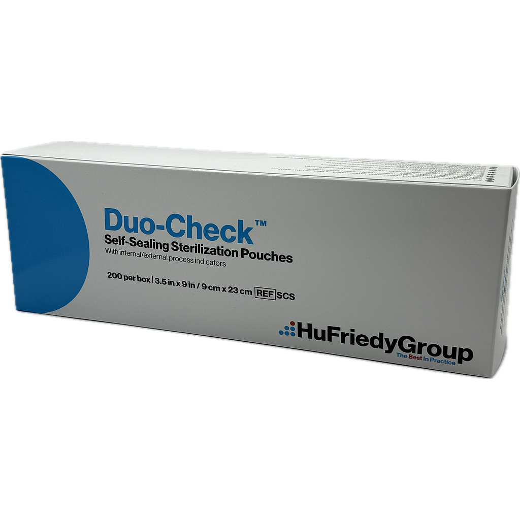 HuFriedy Duo-Check™ Steribeutel selbstklebend 9 x 23 #SCS, 200 Stück