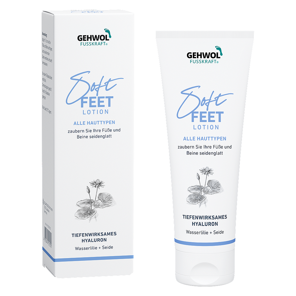 GEHWOL FUSSKRAFT® Soft Feet Lotion, 125 ml