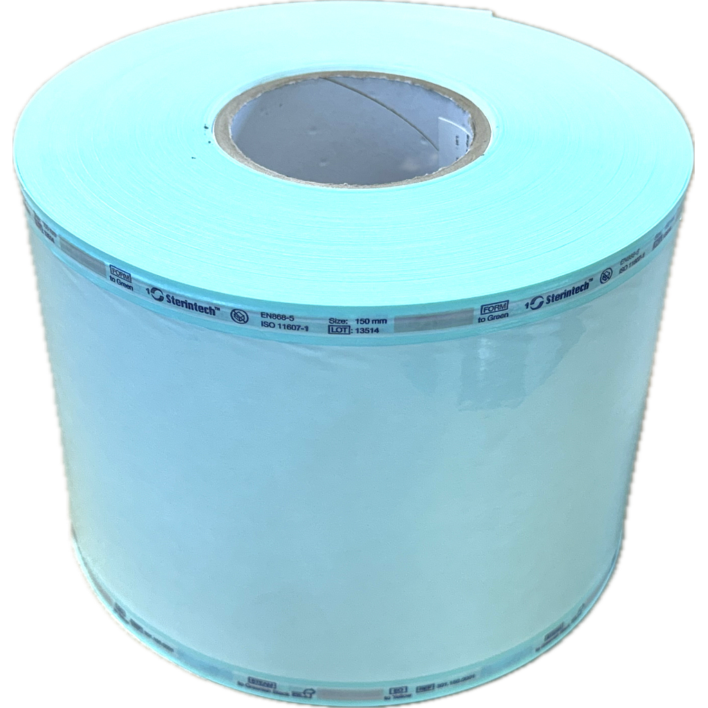 Sterintech™ Sterilverpackung  Sterilfolie, Rolle mit Folienseite aussen 150 mm x 200 m