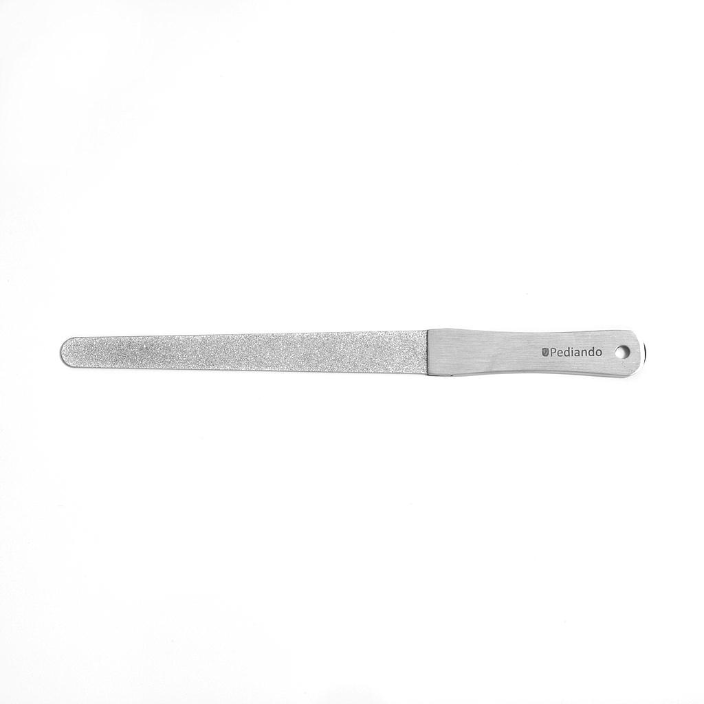 Pediando® Saphir Nagelfeile 521811214, inox, 15.5 cm, flach, rund, sterilisierbar