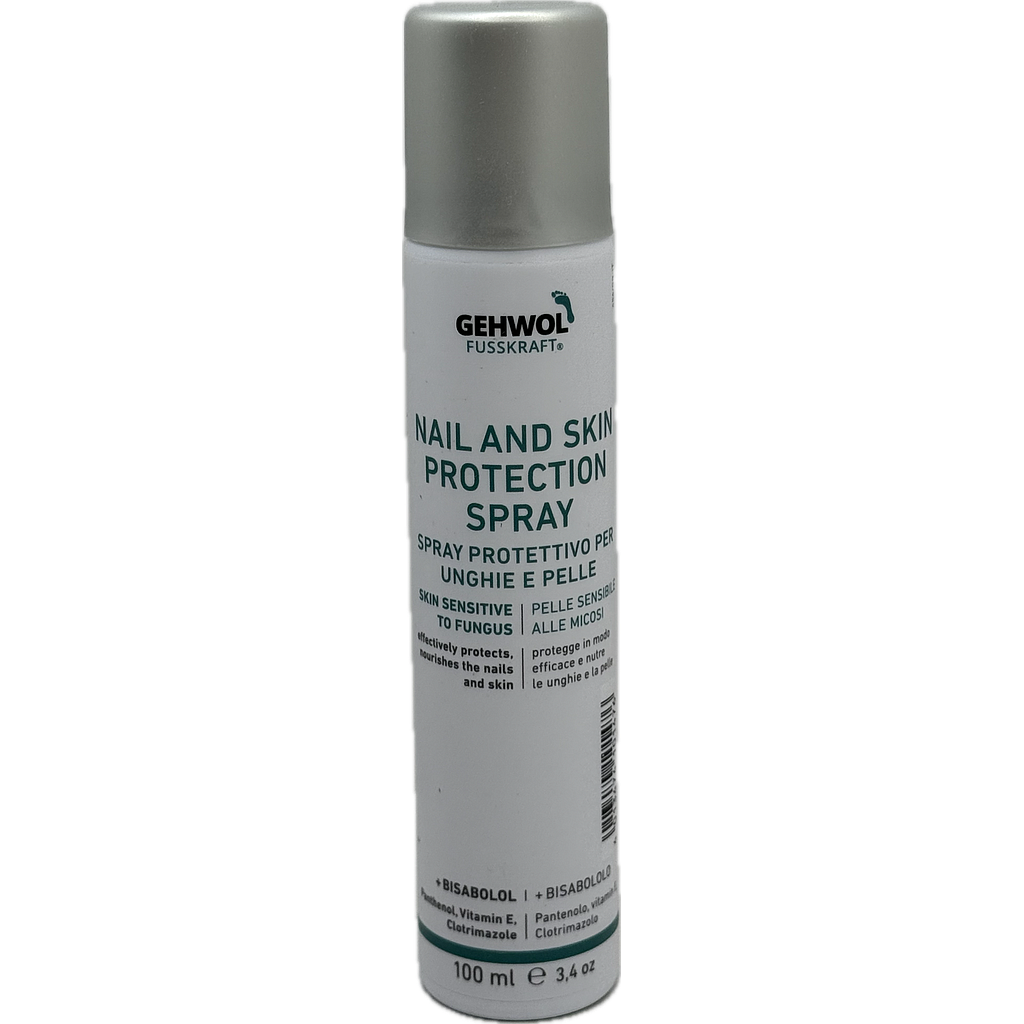 GEHWOL FUSSKRAFT® Spray protettivo per unghie e pelle, GW FK Nagel- und Hautschutz-Spray, 100 ml GB/I