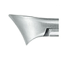 Pediando® Dia-Soft Kopfschneider 521820119, inox, 12 cm, abgerundete Spitzen, Schneidenlänge 14 mm