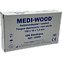 Medi-Wood® Spatel aus Holz, lxbxh = 150 x 18 x 1.5 mm, 100 Stück