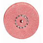 Busch Schwabbelscheibe 9544F, 220, pink, aus imprägnierter Baumwolle zur Glanzpolitur, 6 Stück